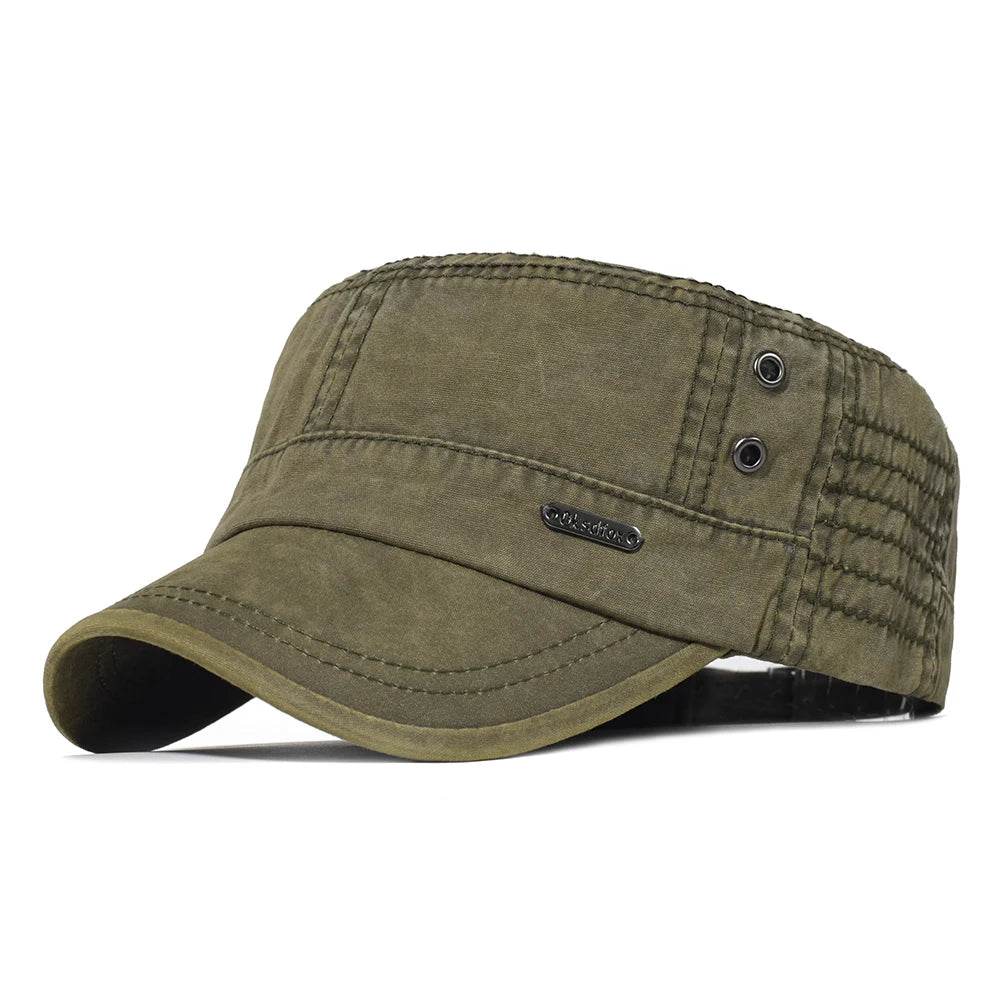 Military Flat Cap