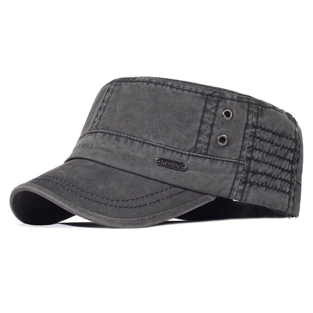 Military Flat Cap