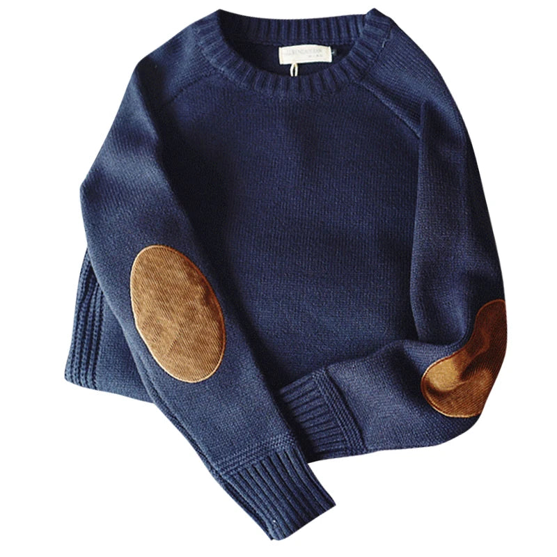 Men’s Oversized Knitted Pullover Sweater
