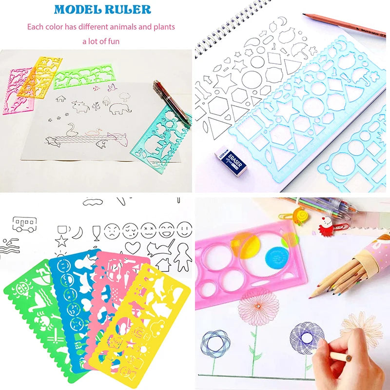 Spirograph Drawing Set