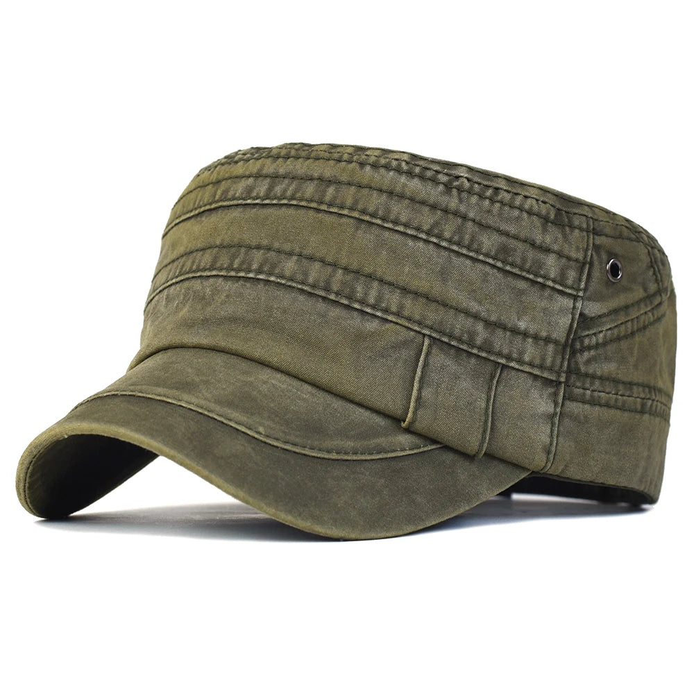 Military Flat Cap