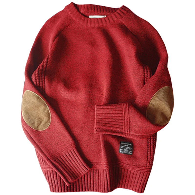 Men’s Oversized Knitted Pullover Sweater