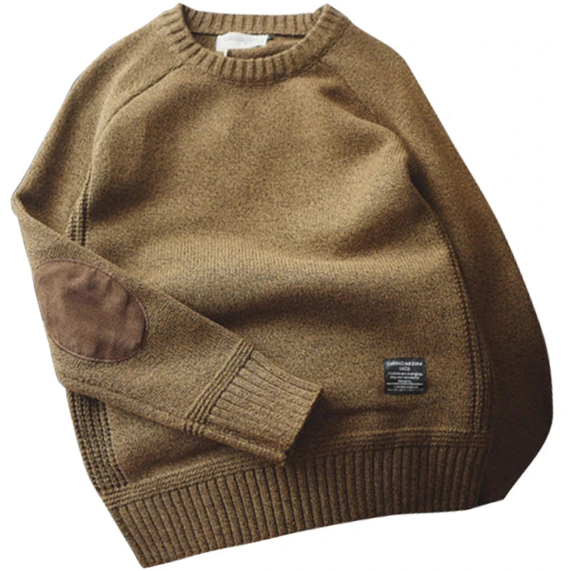 Men’s Oversized Knitted Pullover Sweater