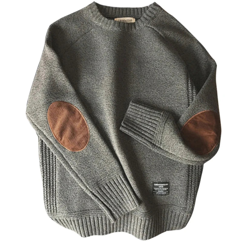 Men’s Oversized Knitted Pullover Sweater