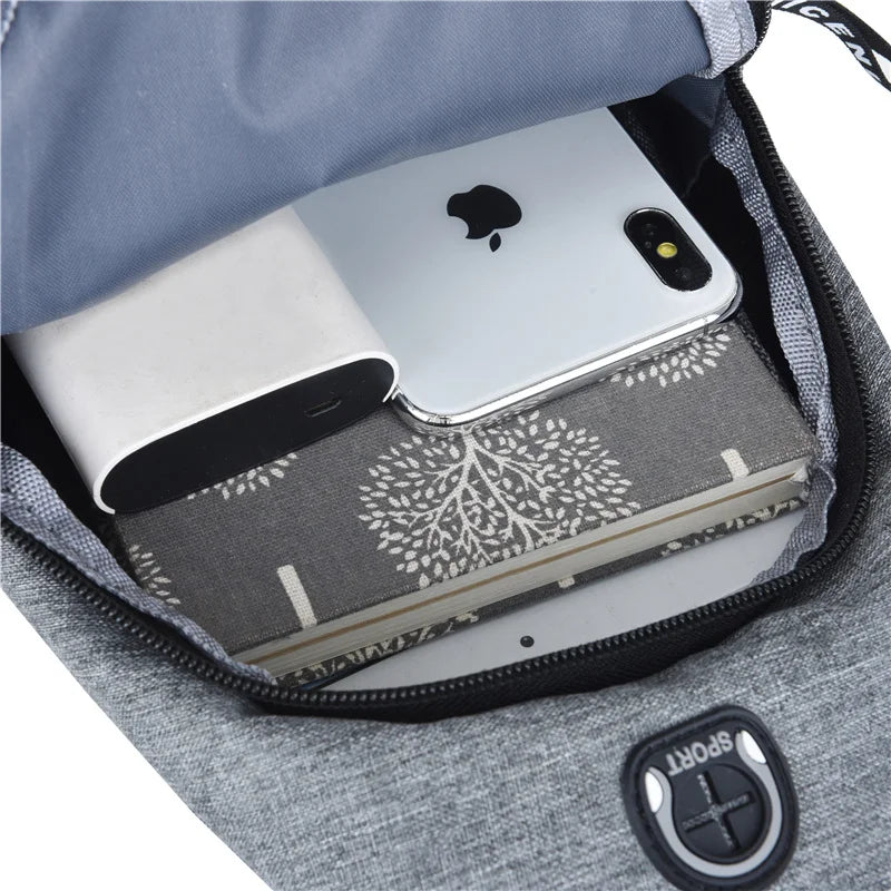 Multifunctional Men’s Chest Bag