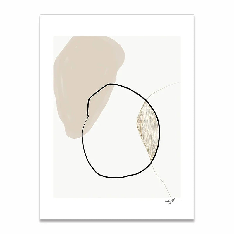 Scandinavian Abstract Matisse Poster – Minimalist Canvas Wall Art