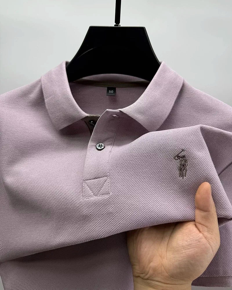 Polo Shirt – Embroidered Classic Casual Golf Style