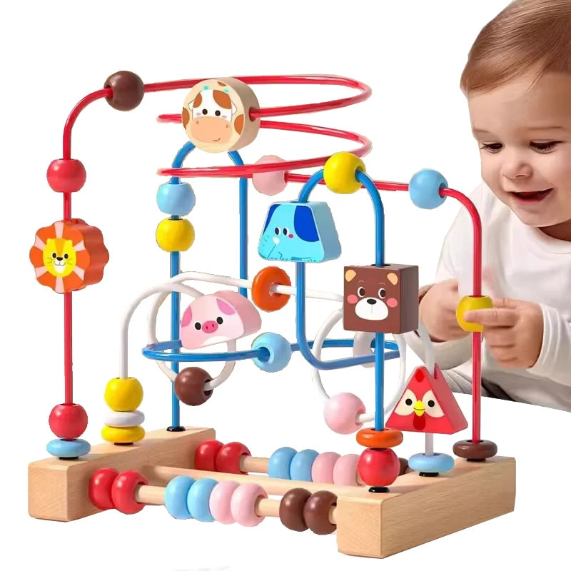 Montessori Bead Maze