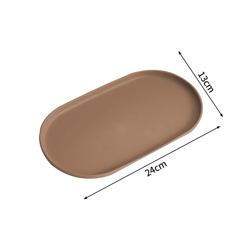 Stackable Oval Nordic Style Tray