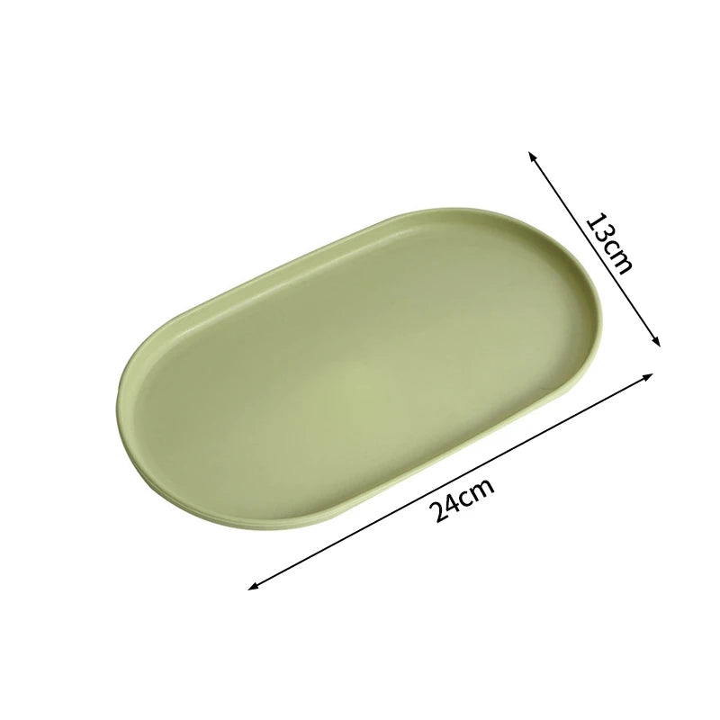 Stackable Oval Nordic Style Tray