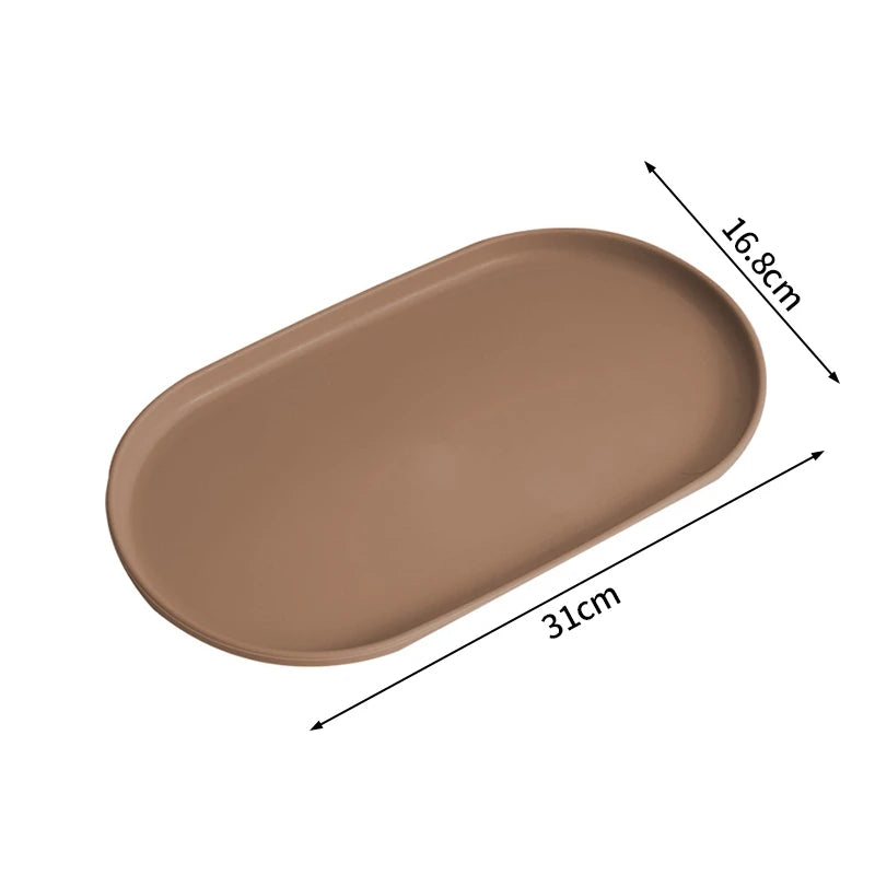 Stackable Oval Nordic Style Tray