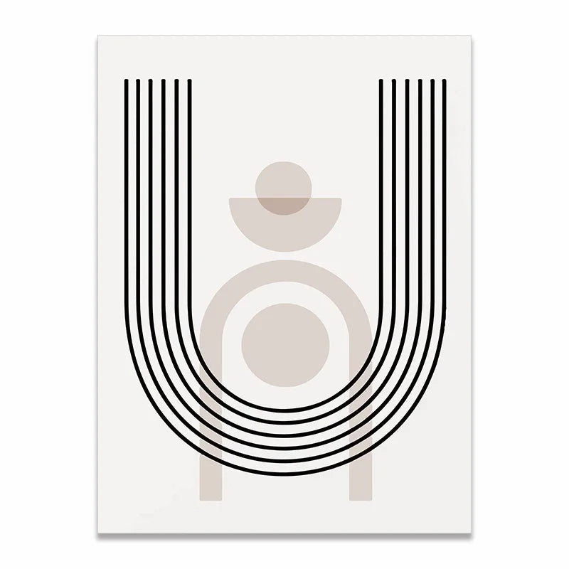 Scandinavian Abstract Matisse Poster – Minimalist Canvas Wall Art