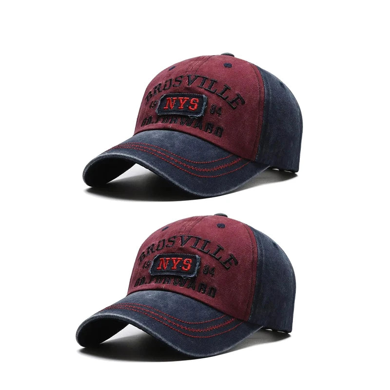 Men’s Casual Washed Cotton Baseball Cap