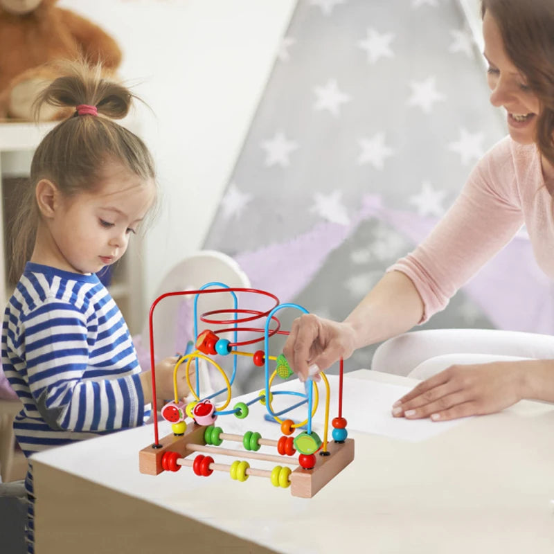 Montessori Bead Maze