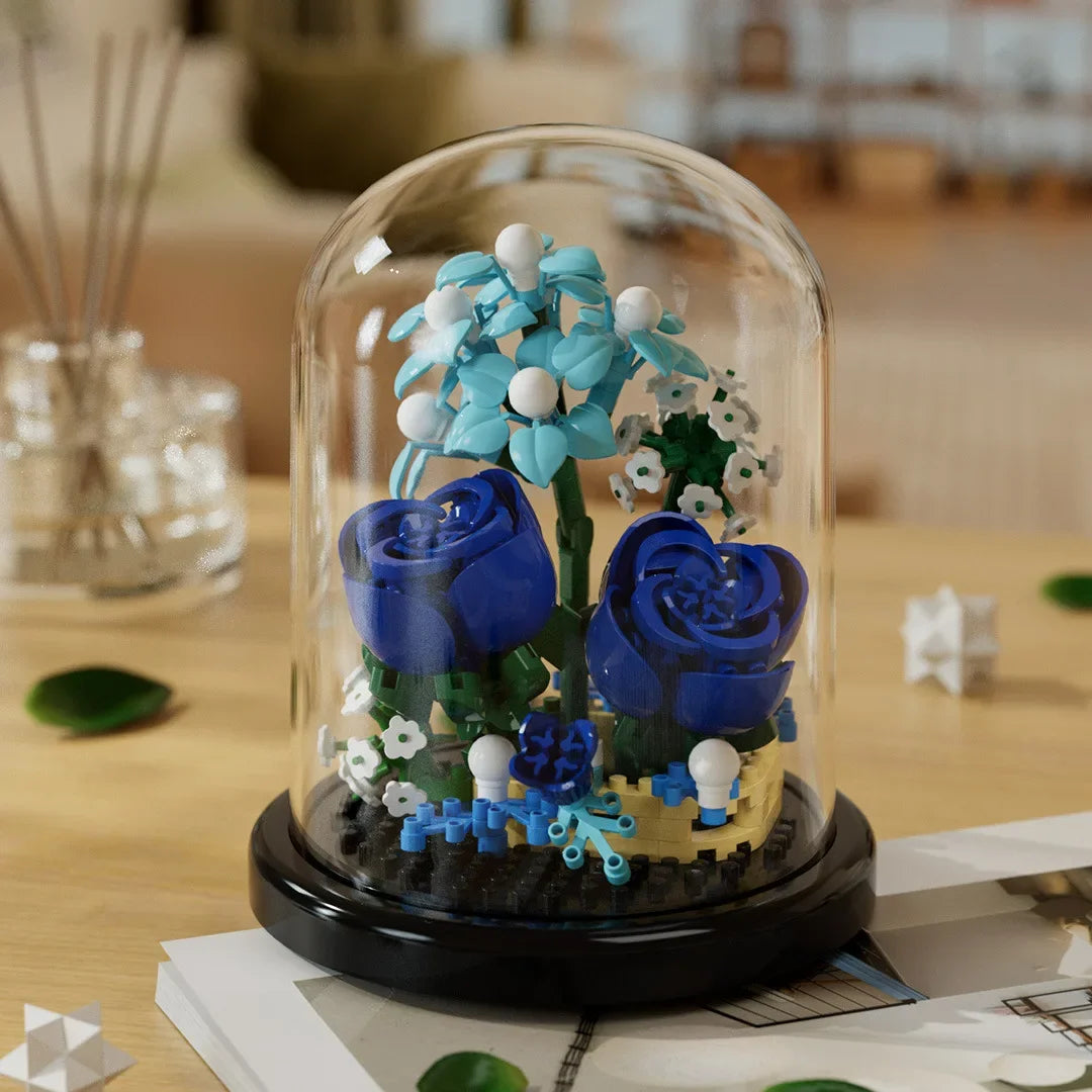 Mini Flower Bouquet Building Blocks