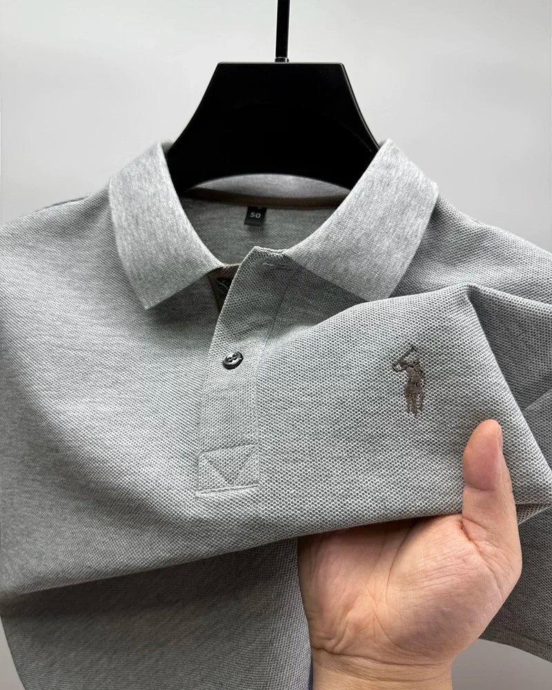 Polo Shirt – Embroidered Classic Casual Golf Style