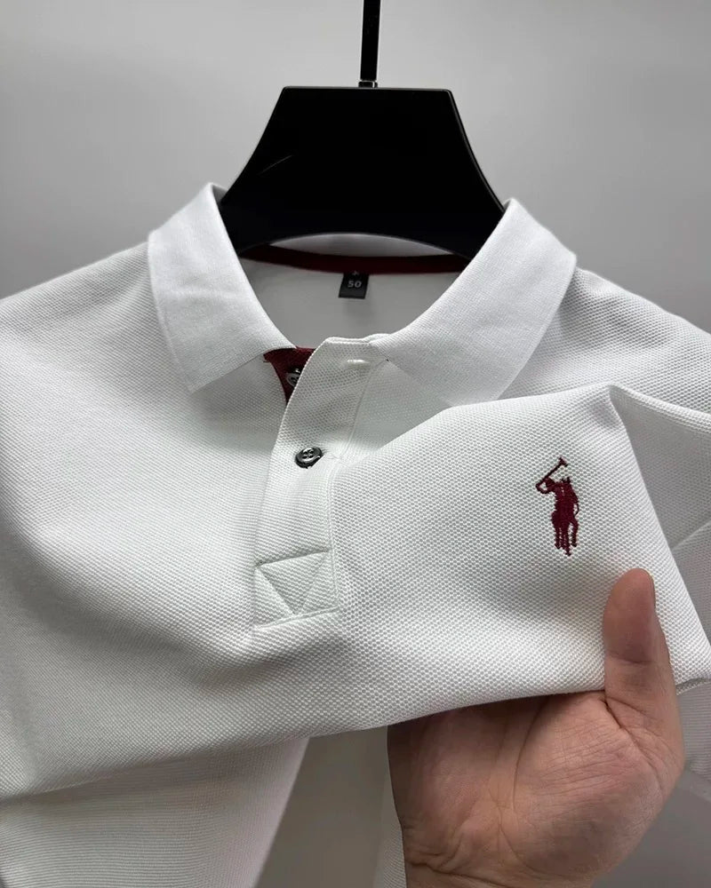 Polo Shirt – Embroidered Classic Casual Golf Style