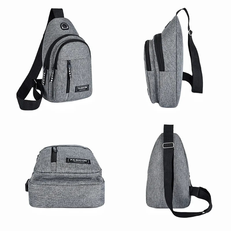 Multifunctional Men’s Chest Bag