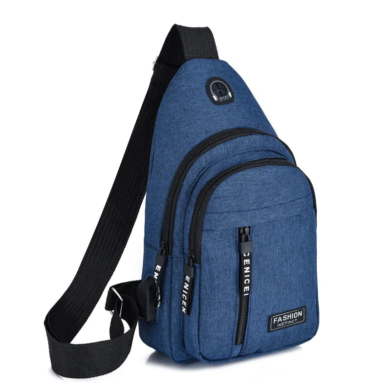 Multifunctional Men’s Chest Bag