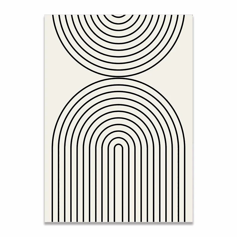 Scandinavian Abstract Matisse Poster – Minimalist Canvas Wall Art