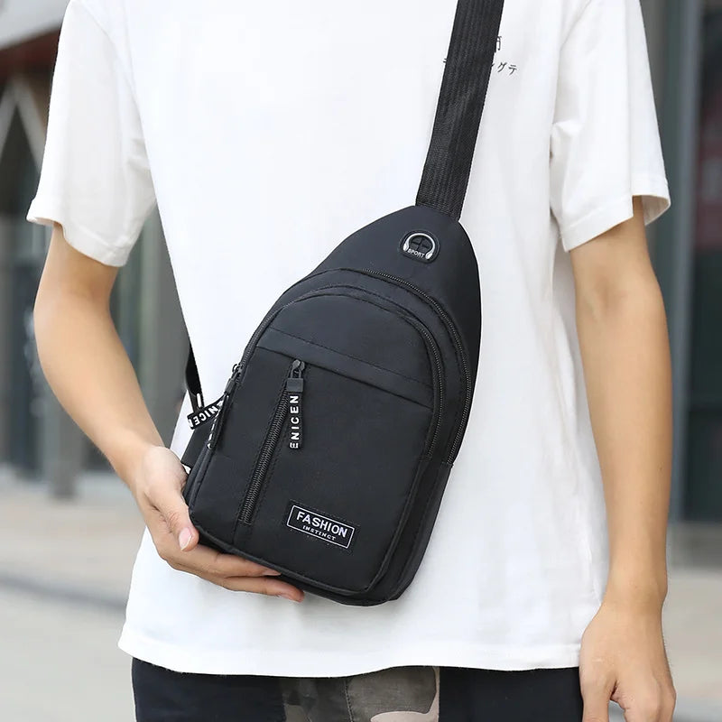 Multifunctional Men’s Chest Bag