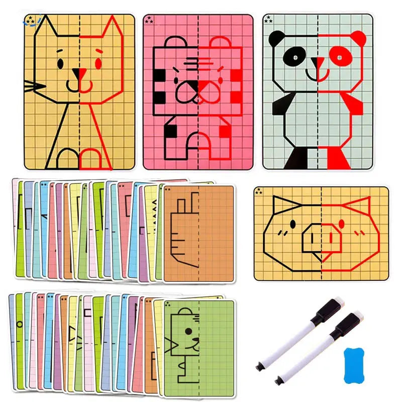 Symmetry Drawing Book for Kids