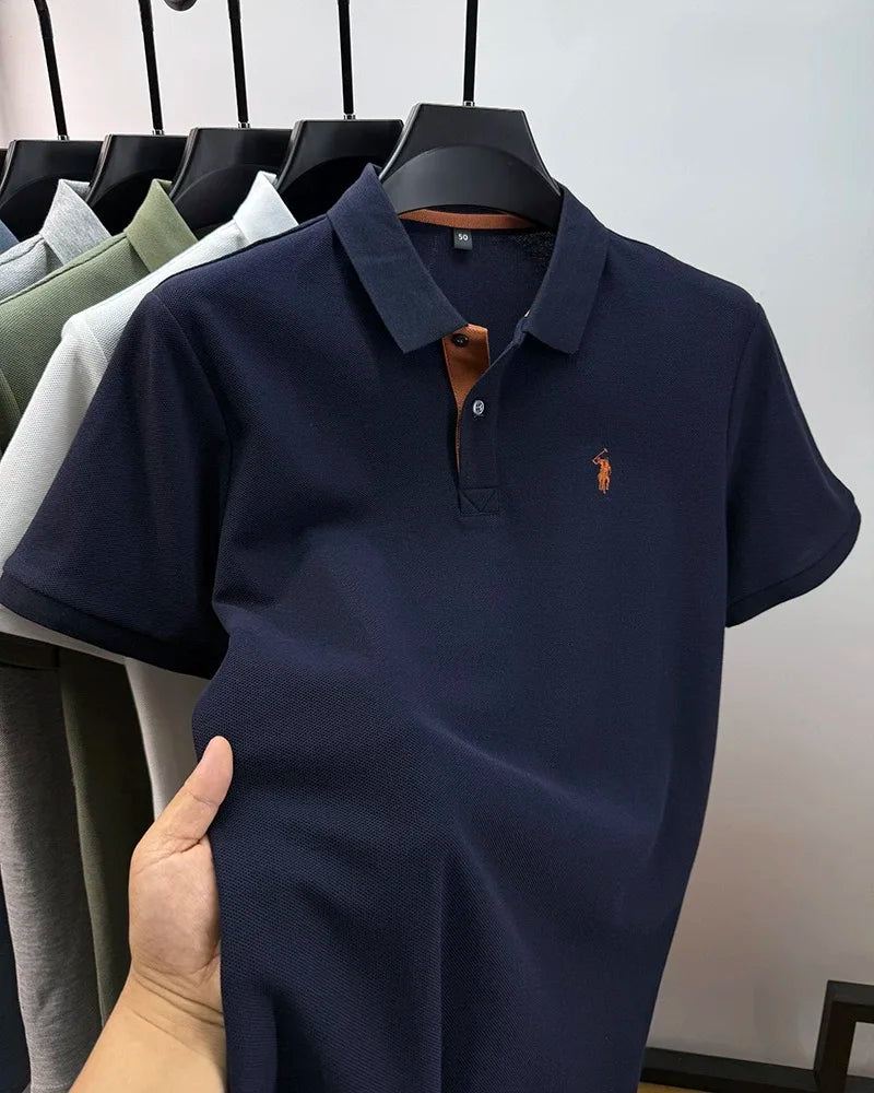 Polo Shirt – Embroidered Classic Casual Golf Style