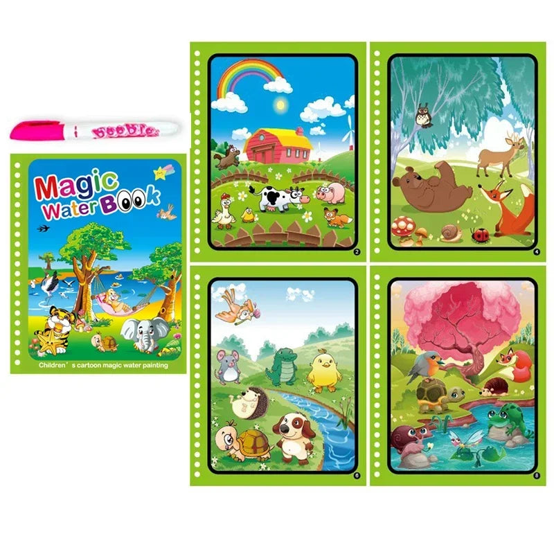 Reusable Water Drawing Book