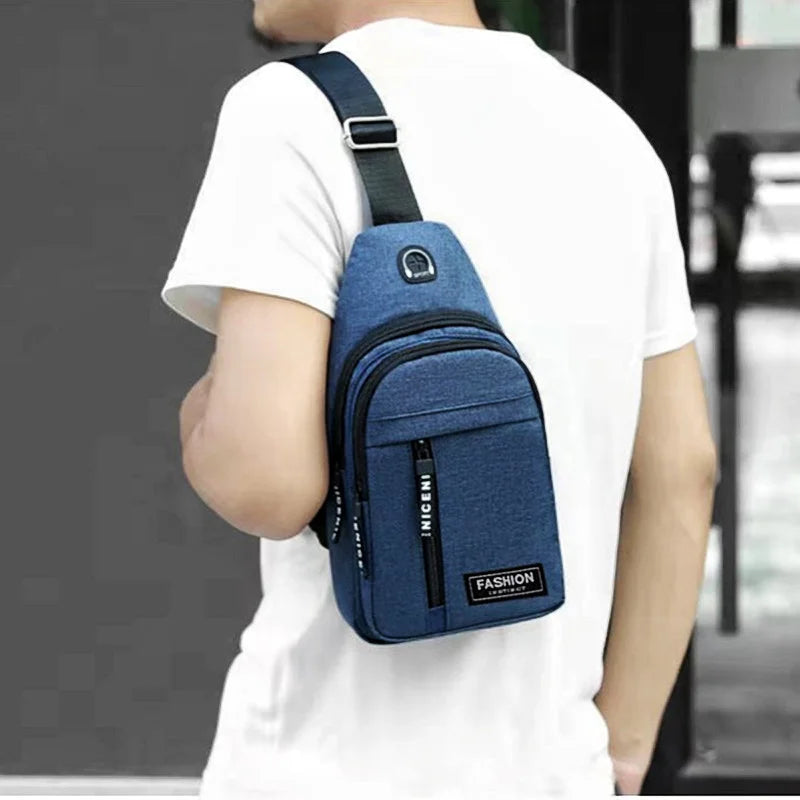 Multifunctional Men’s Chest Bag