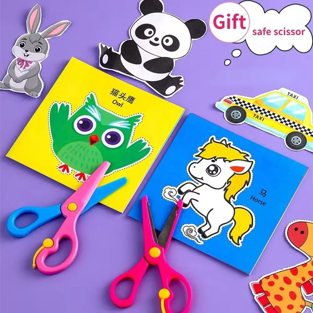 DIY Cartoon Paper Cut Kit