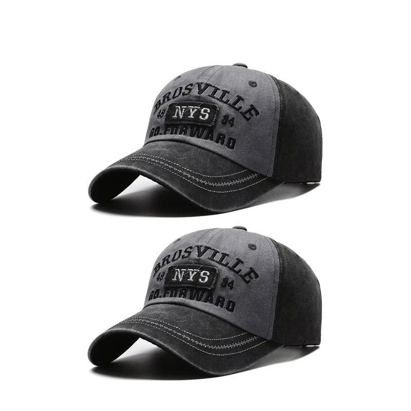 Men’s Casual Washed Cotton Baseball Cap