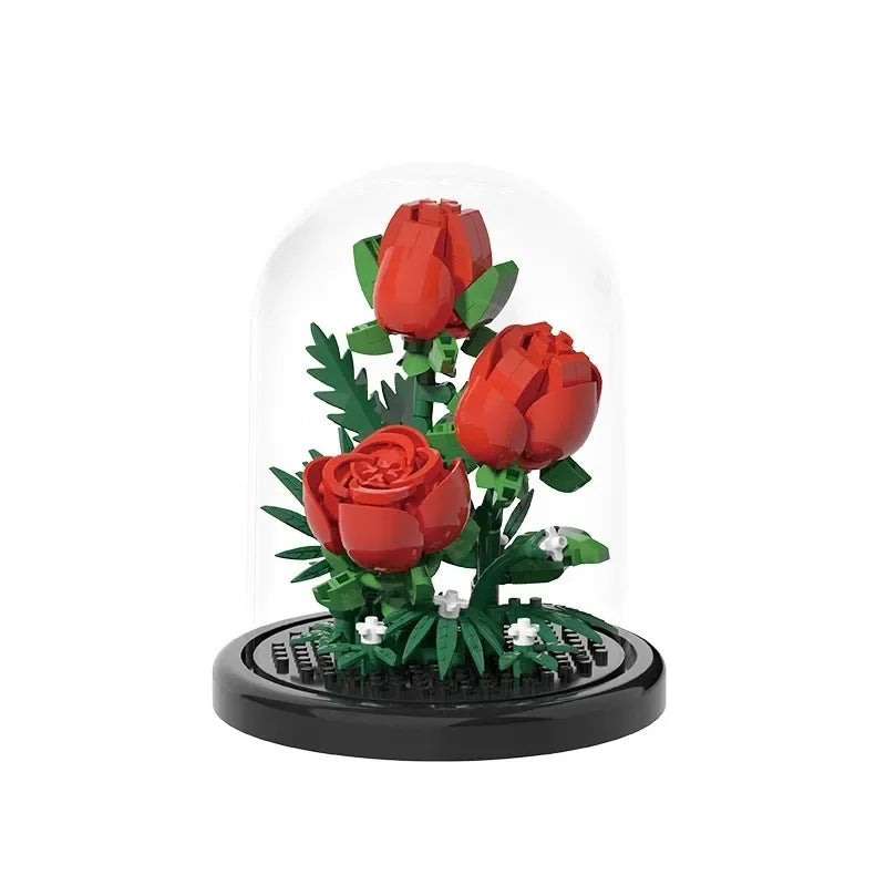 Mini Flower Bouquet Building Blocks