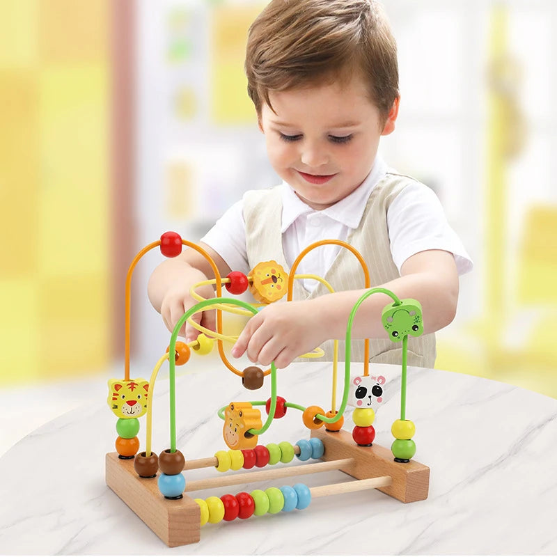 Montessori Bead Maze