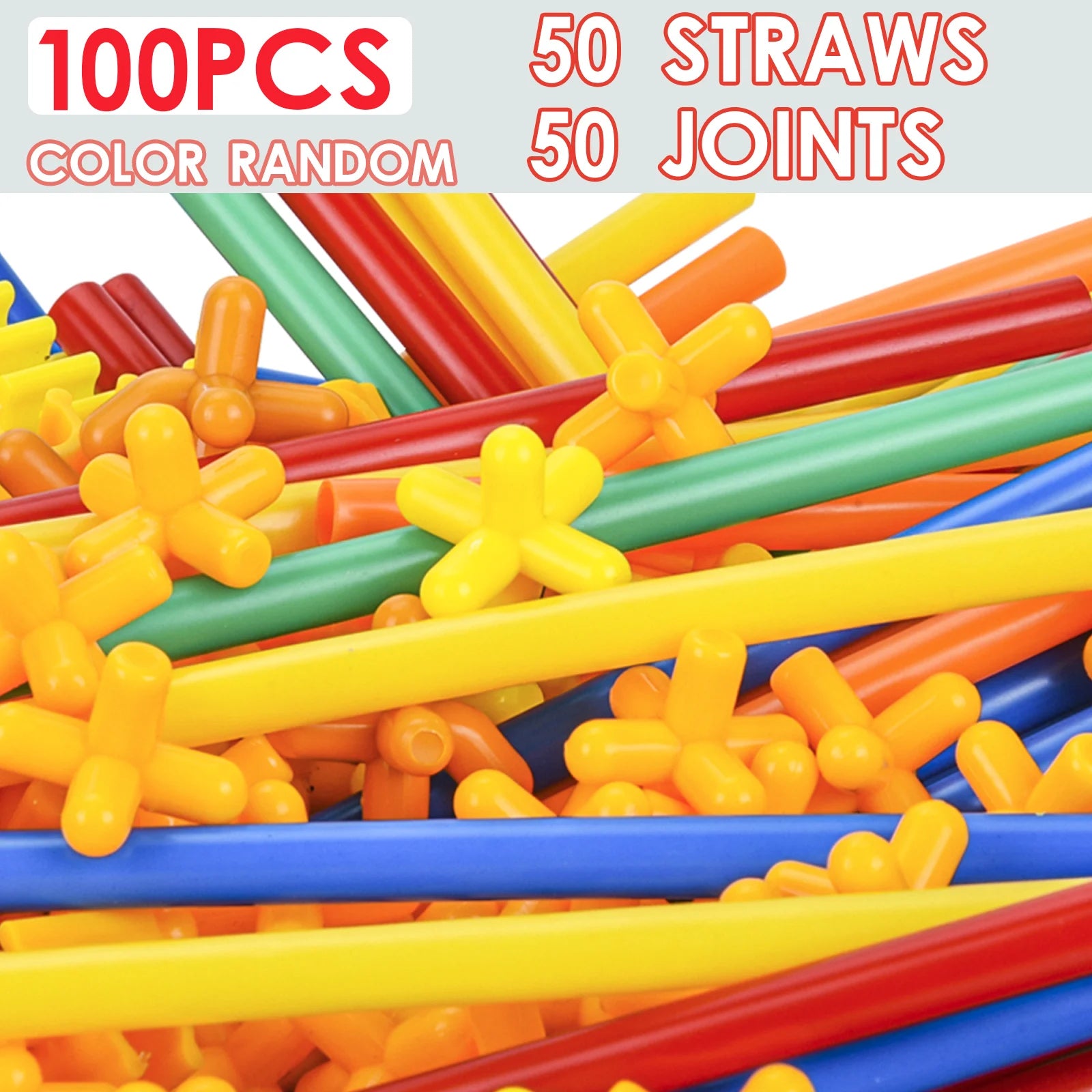 Magic Straw Builders – Flexible STEM Construction Kit