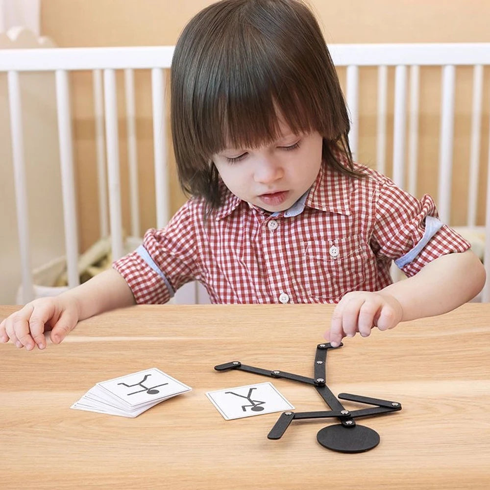 Stick Figure Puzzle Toy