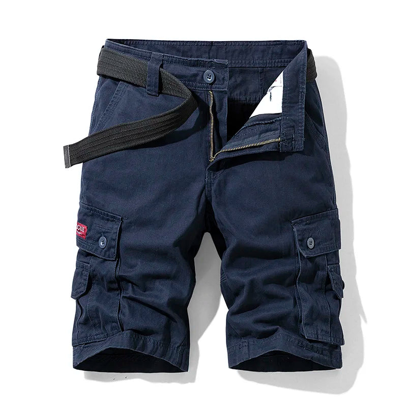 Men’s Tactical Cargo Shorts – Multi-Pocket Cotton Outdoor Shorts