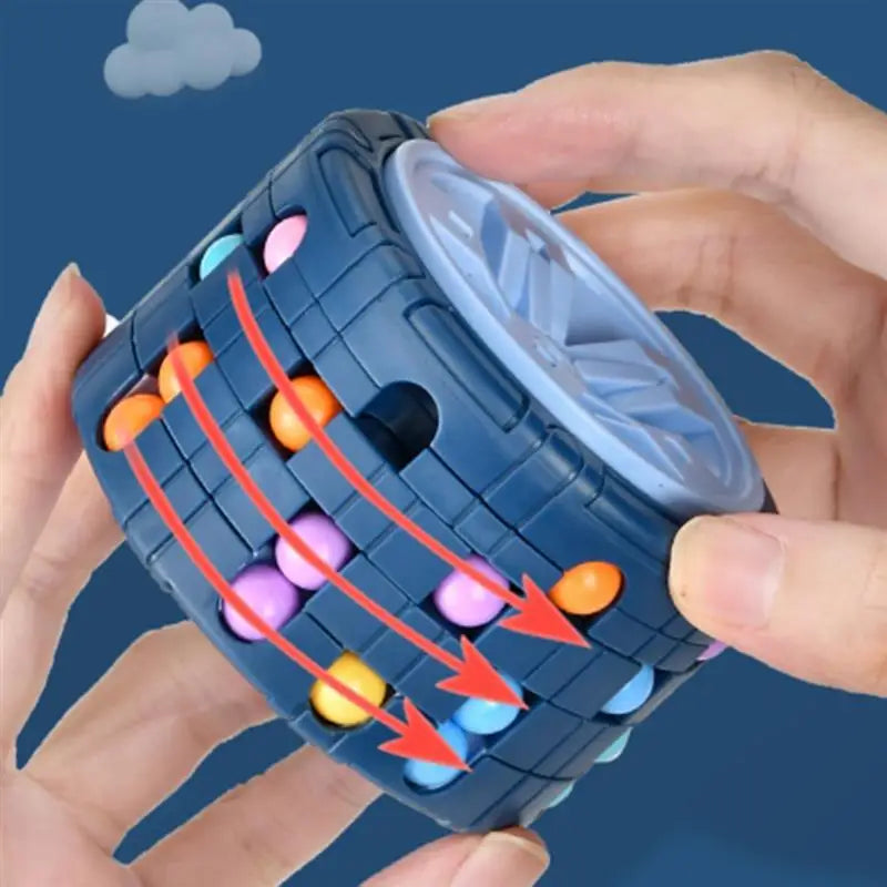 3D Logic Spinner – Color Match Puzzle Cube