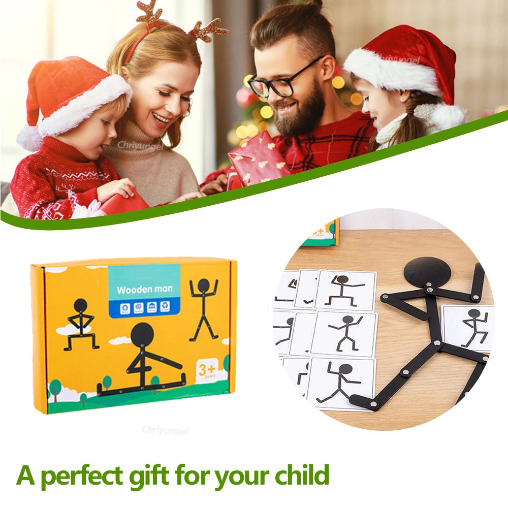 Stick Figure Puzzle Toy