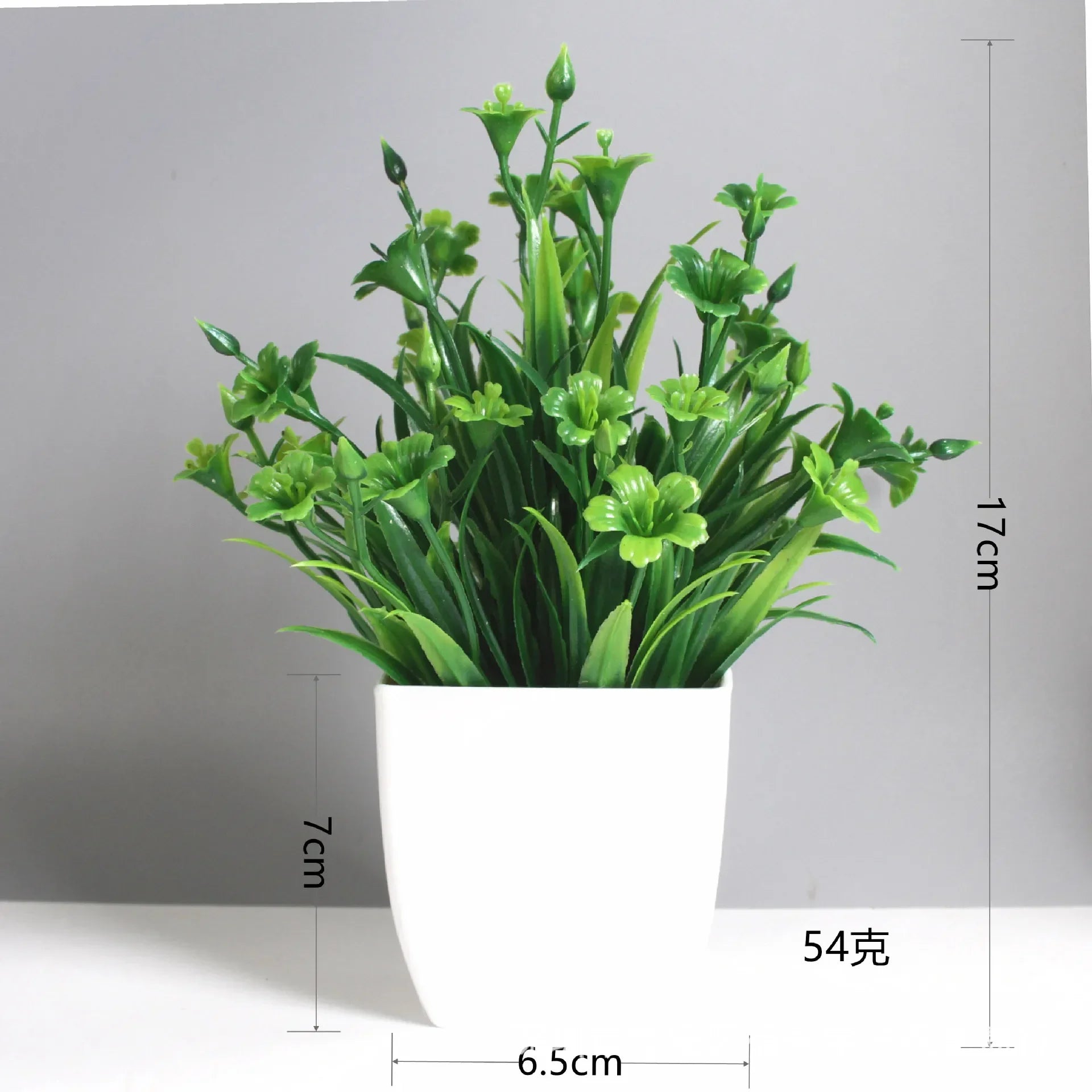 Artificial Green Bonsai – Eucalyptus Fake Potted Plant for Home, Office, or Garden Decoration