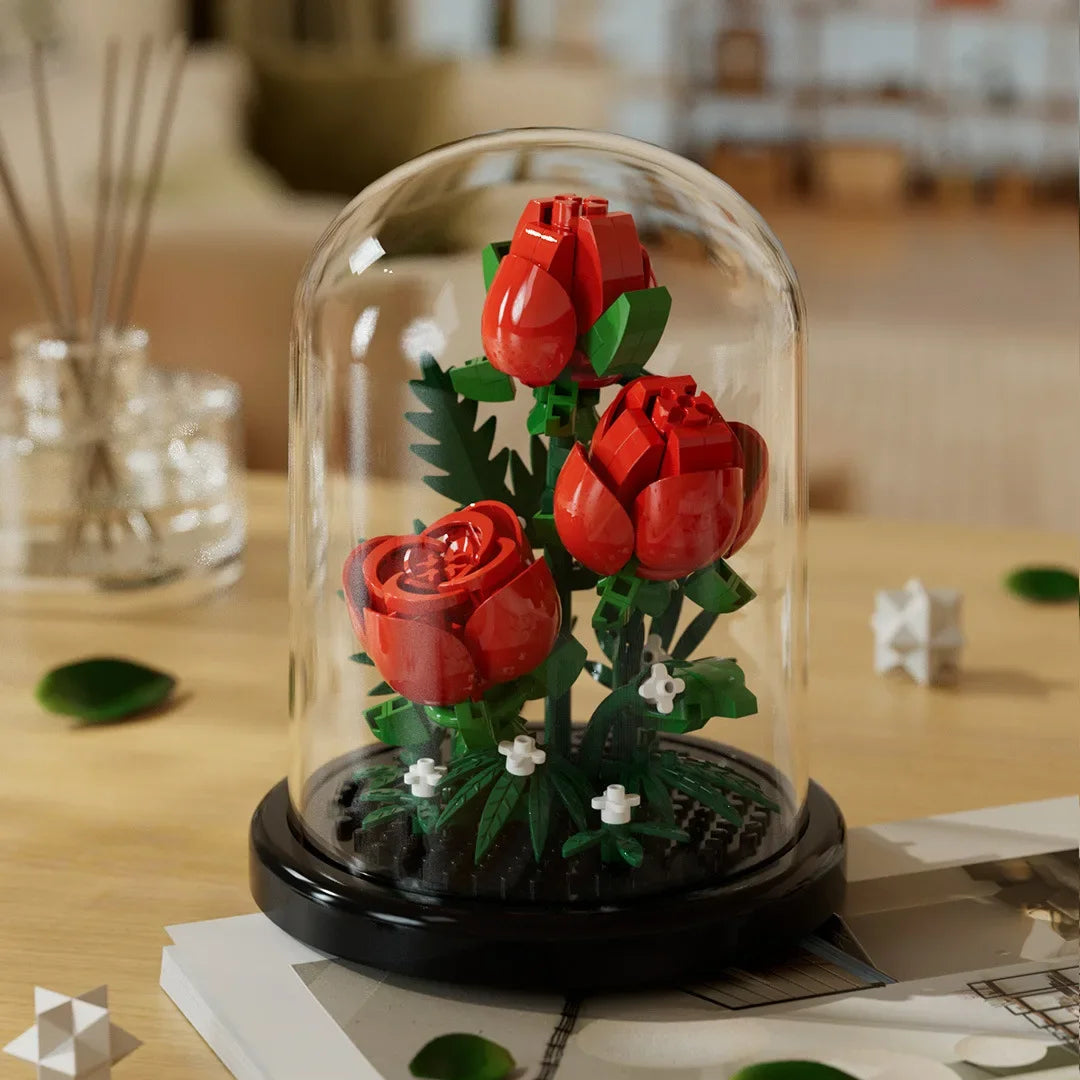 Mini Flower Bouquet Building Blocks
