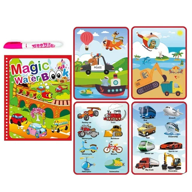 Reusable Water Drawing Book