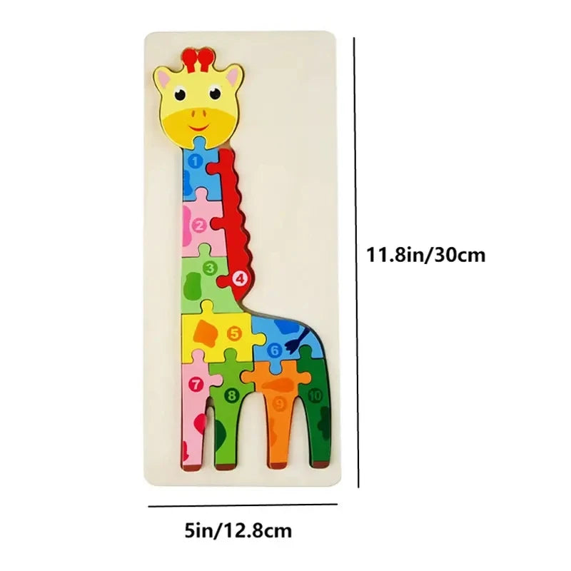 Wooden Puzzle Set for Kids