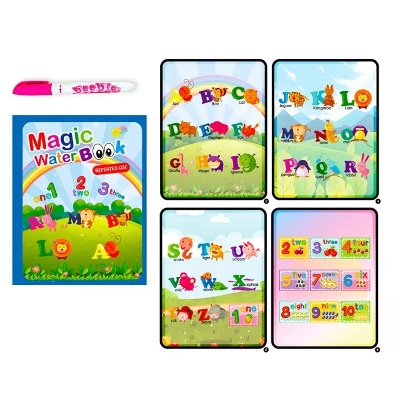 Reusable Water Drawing Book