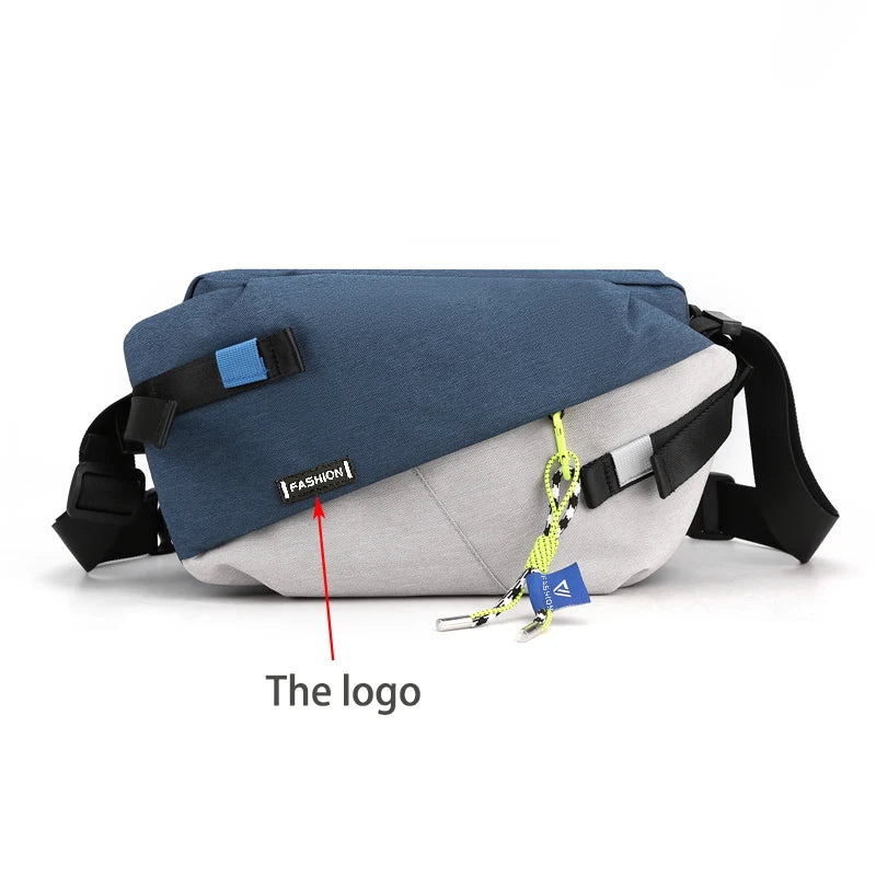 High-Quality Nylon Waist & Chest Crossbody Bag