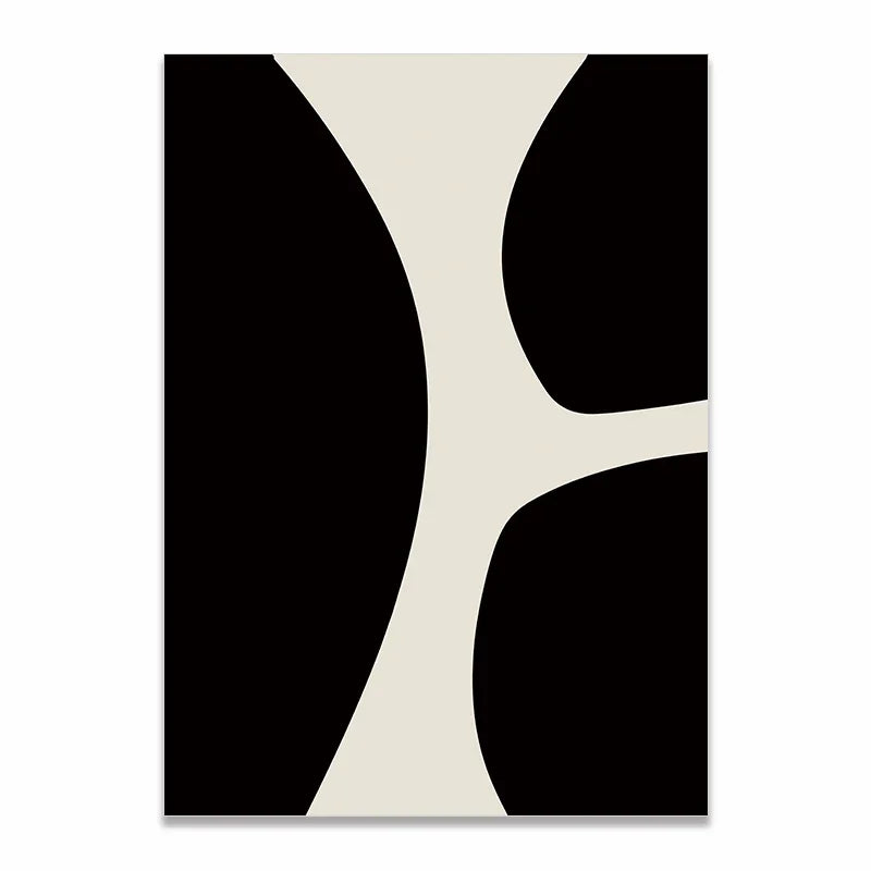 Scandinavian Abstract Matisse Poster – Minimalist Canvas Wall Art