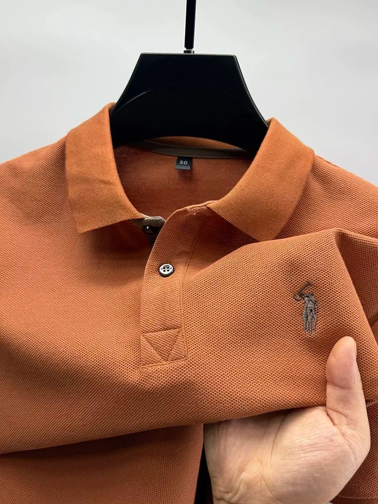 Polo Shirt – Embroidered Classic Casual Golf Style