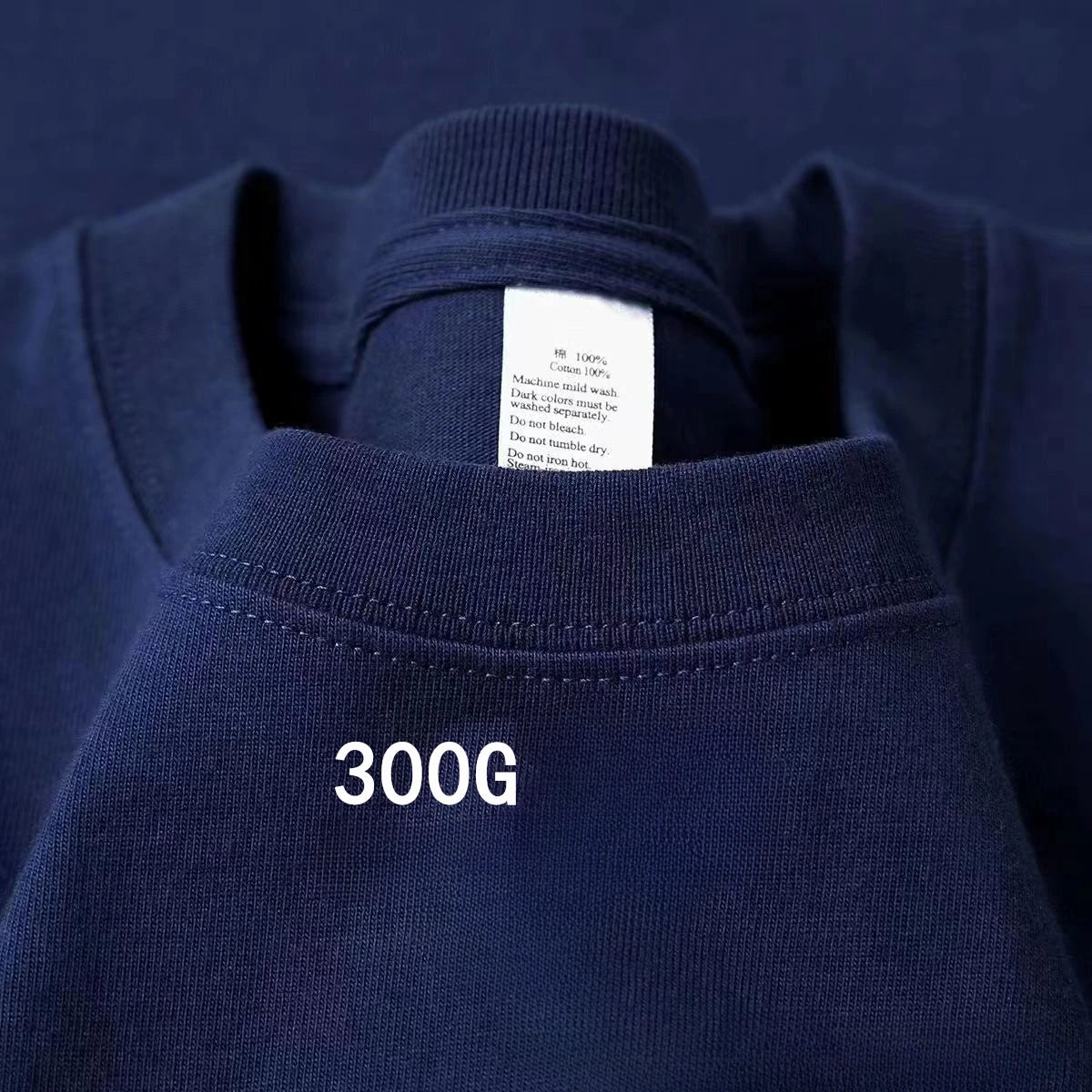 Unisex 300g Heavyweight Cotton T-shirt – Minimalist, Durable & Timeless