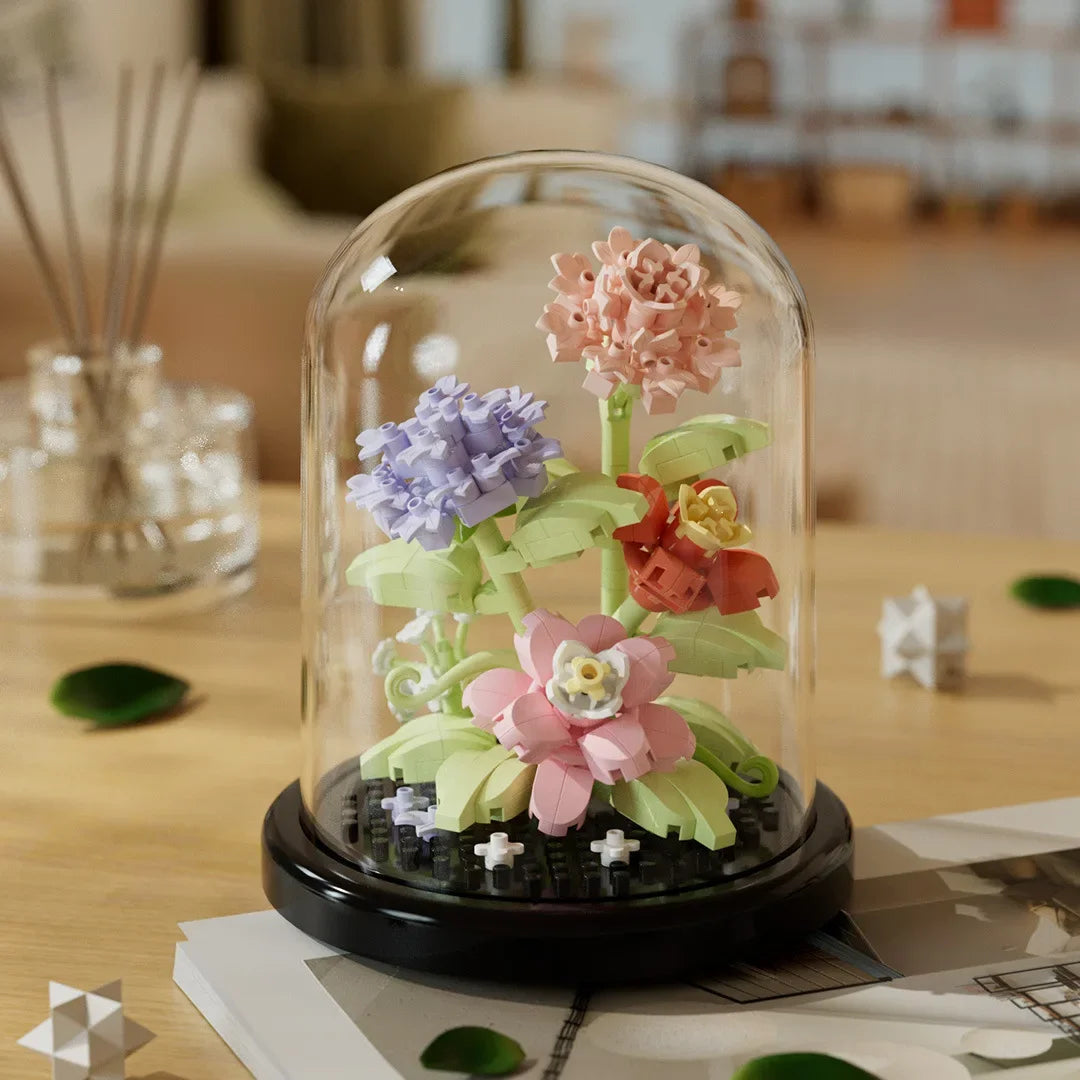 Mini Flower Bouquet Building Blocks
