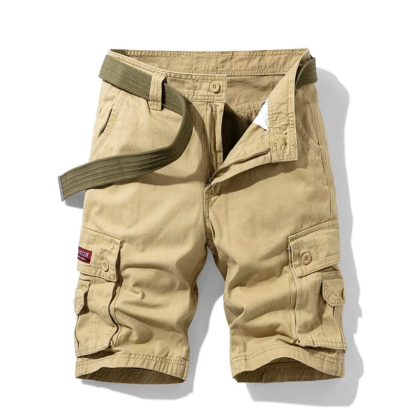 Men’s Tactical Cargo Shorts – Multi-Pocket Cotton Outdoor Shorts
