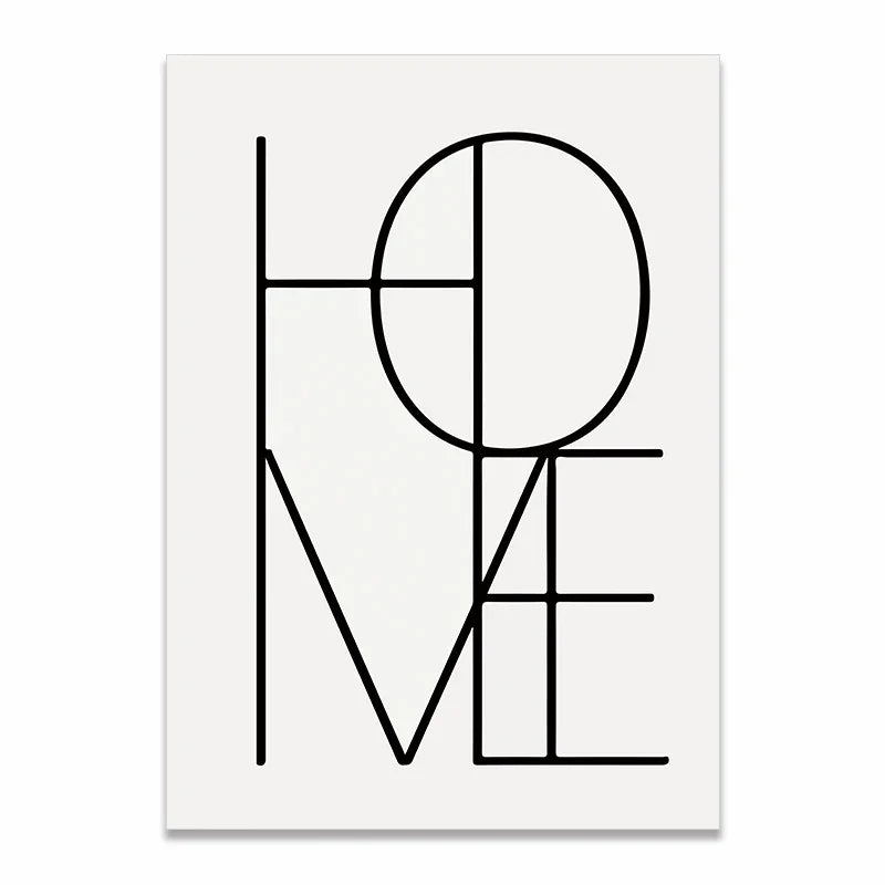 Scandinavian Abstract Matisse Poster – Minimalist Canvas Wall Art